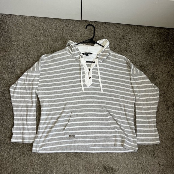 Ralph Lauren Gray and White Hoodie - Picture 4 of 11